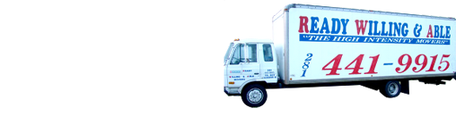 Ready Willing & Able Movers Logo