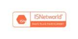 ISN Network Safe Plus Participant logo in white and orange.