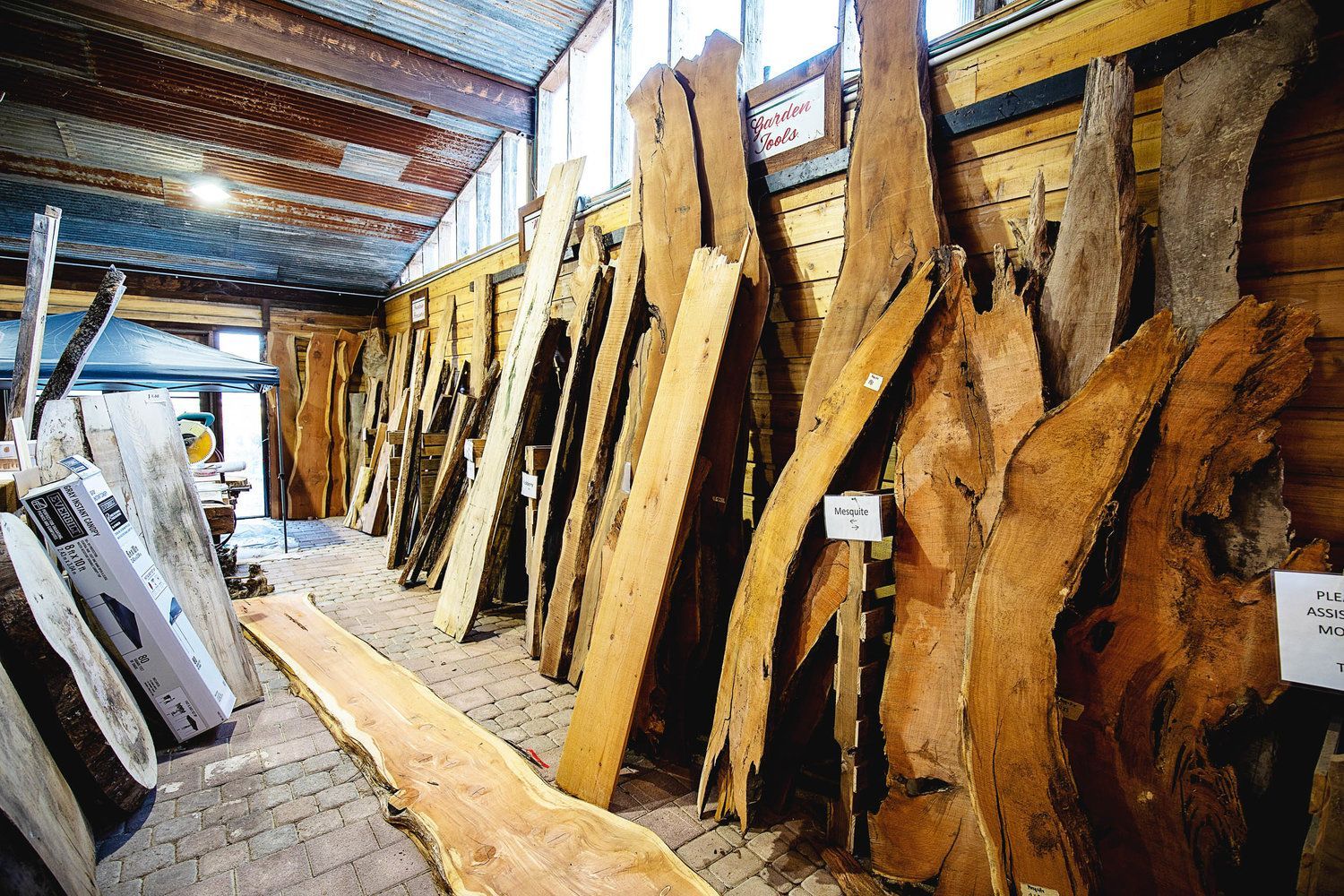 Trimmed logs