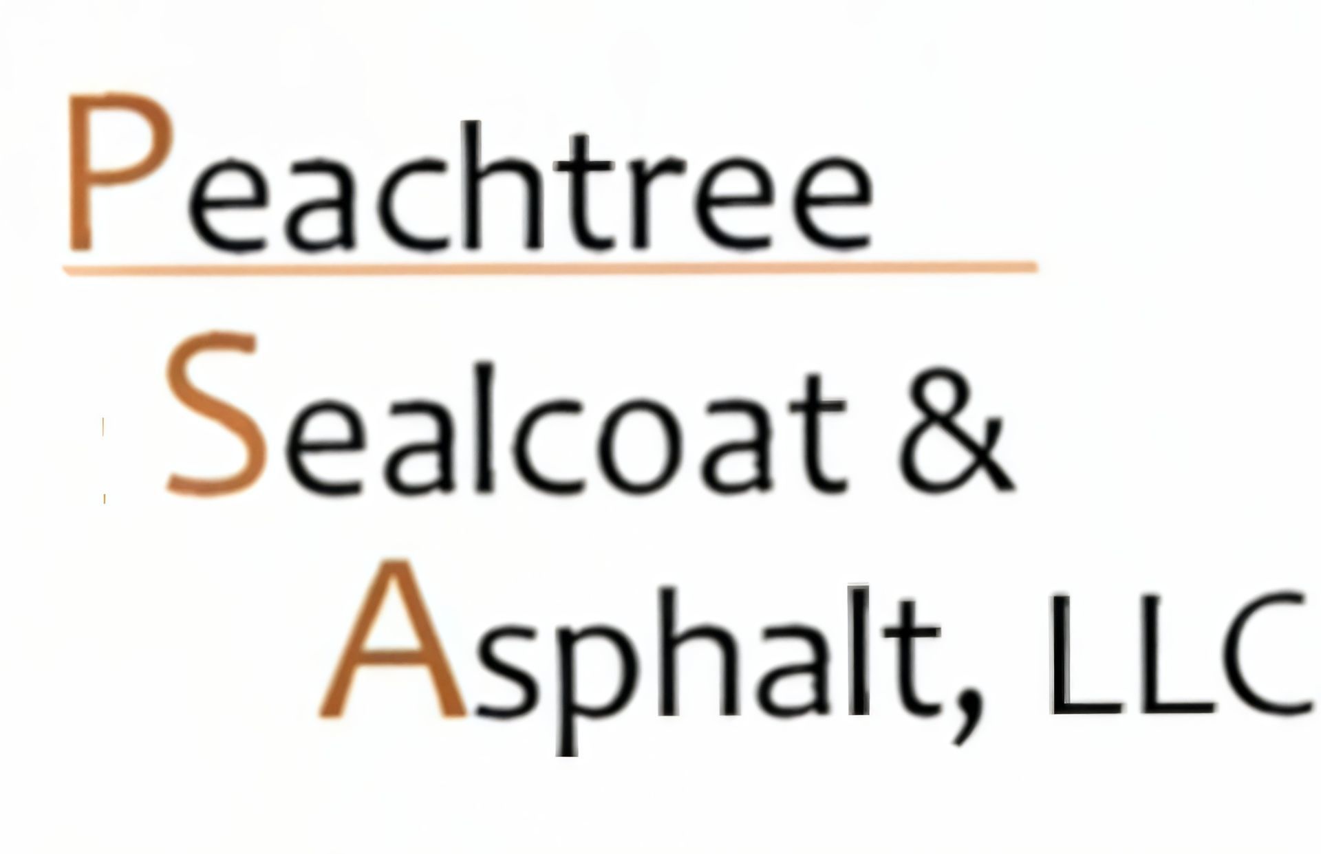 Peachtree Sealcoat & Asphalt - Logo