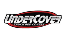 Logo for UnderCover truck bed covers; black and red oval with white text.