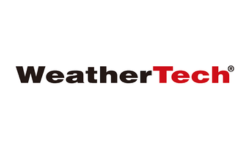 WeatherTech logo in black text with the 