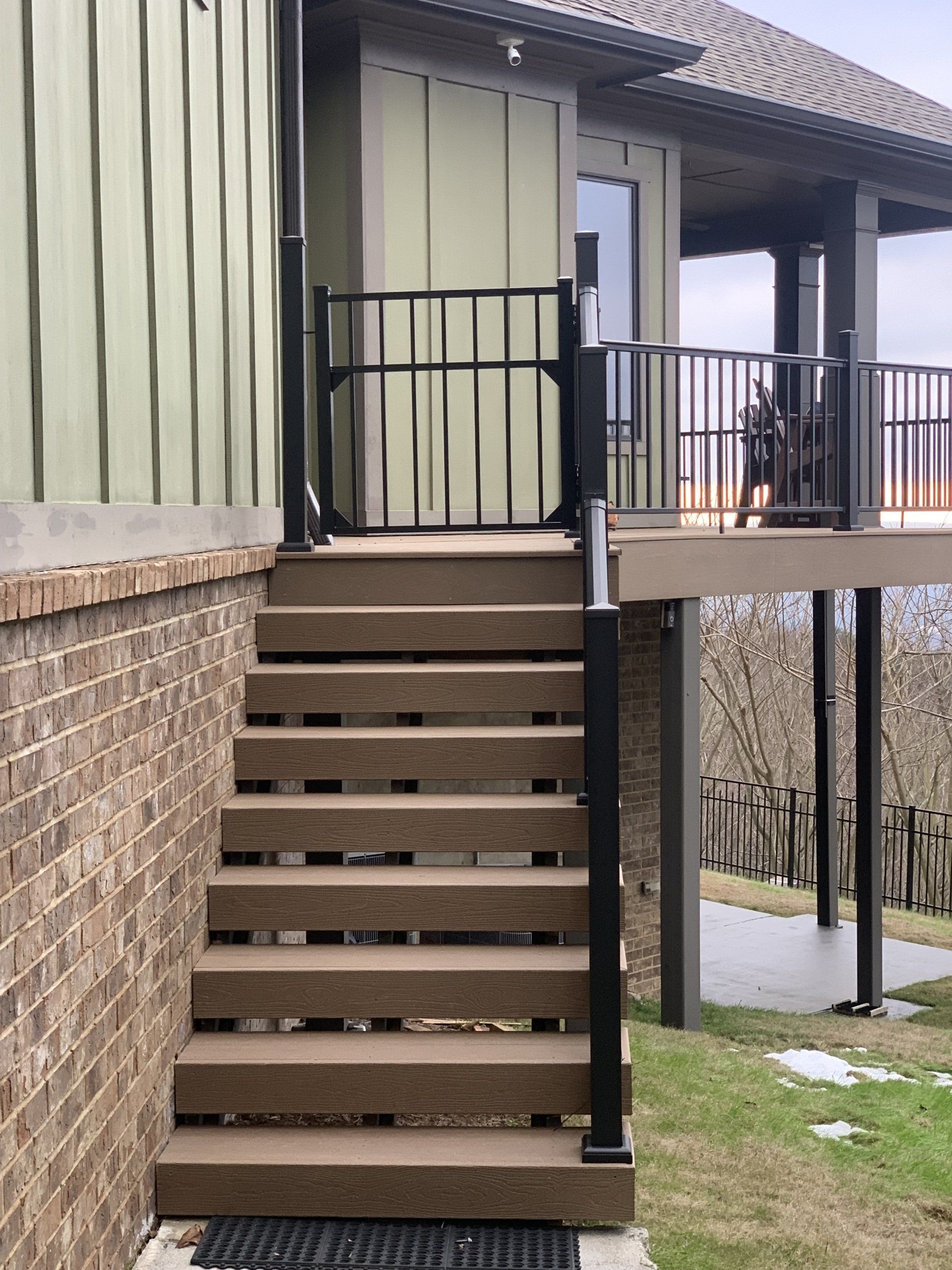 House deck and stairs