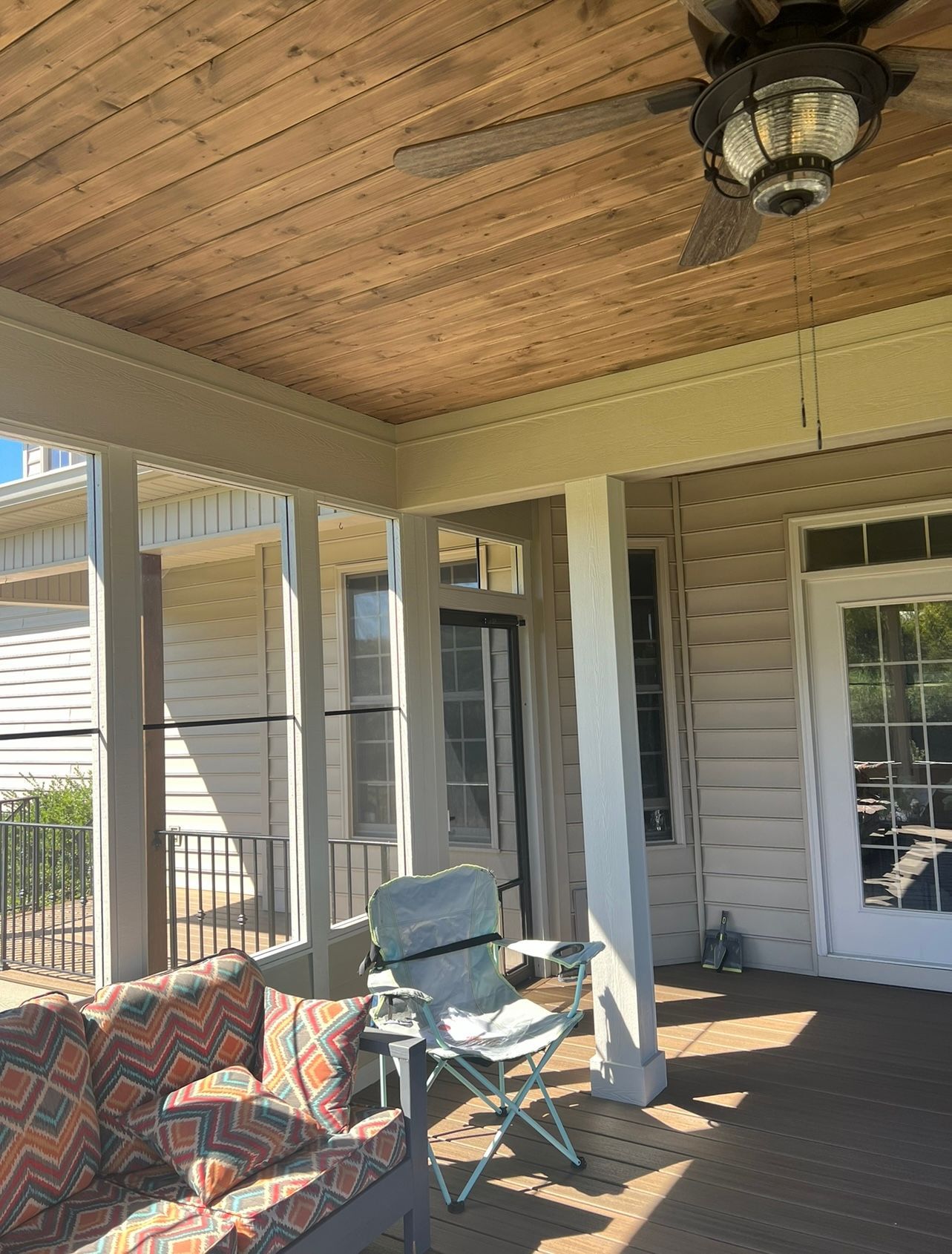 sun room interior shot