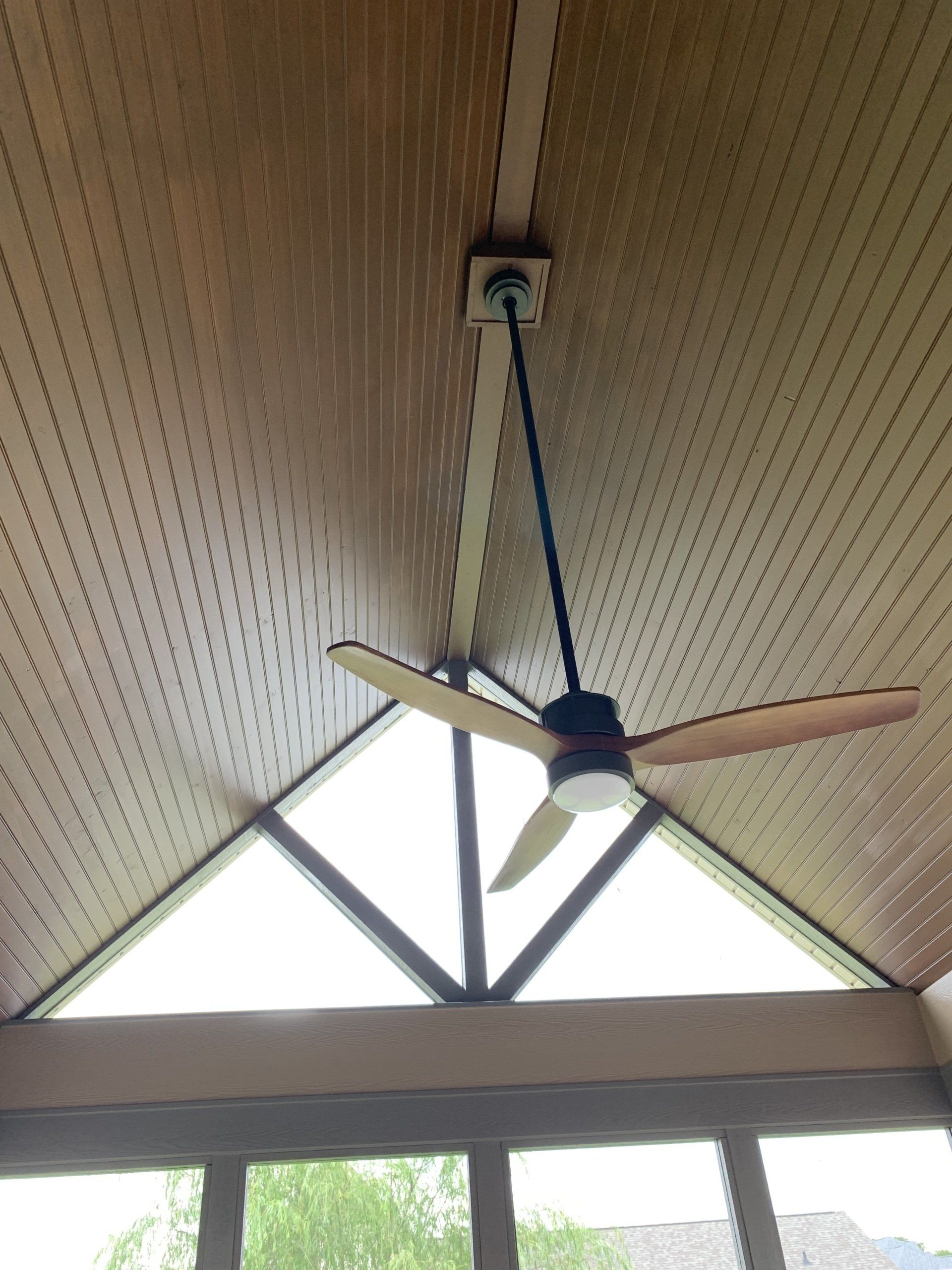 ceiling on screened room