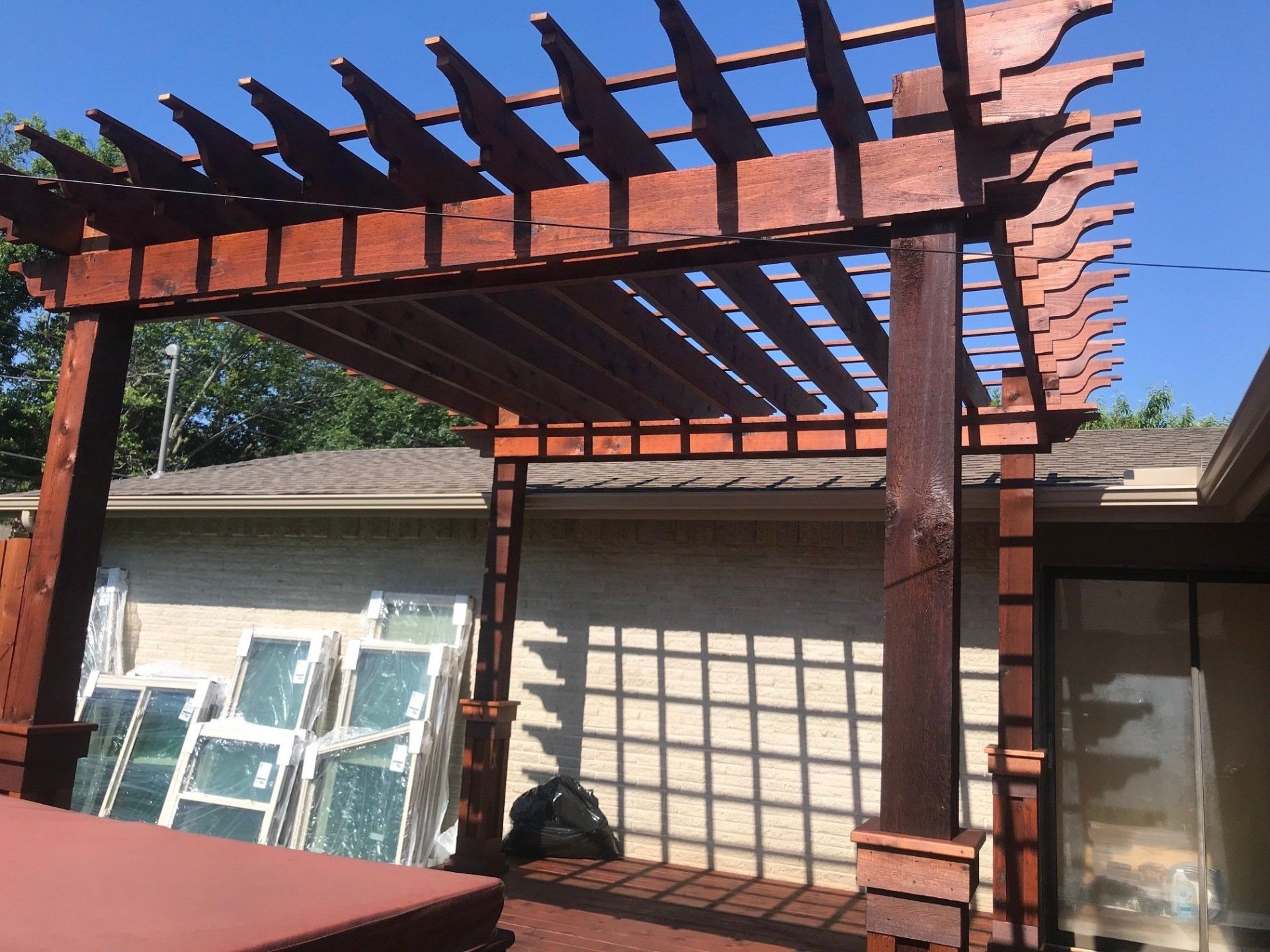 Pergolas construction
