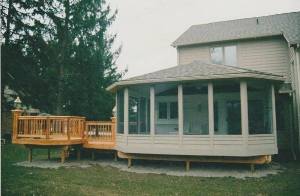 Screened rooms and porches