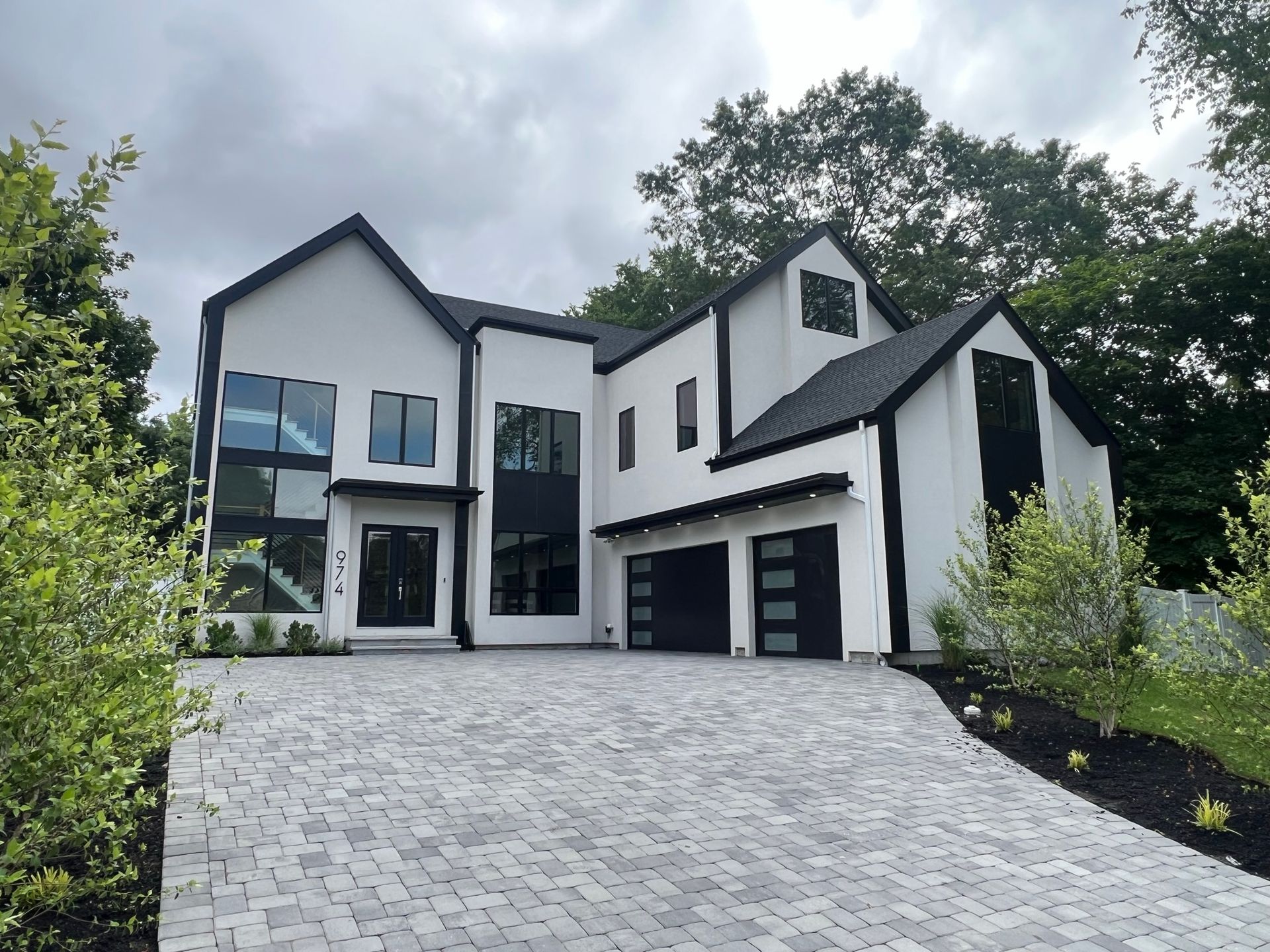 stucco house
