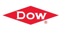 The red diamond-shaped logo of The Dow Chemical Company featuring the white word 