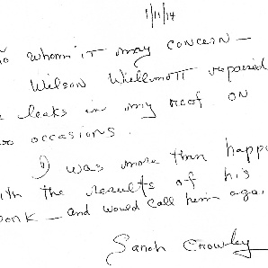 Willmott Brothers Testimonials