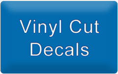 Vinyl cut decals