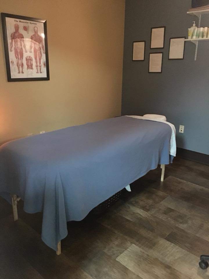 Massage table