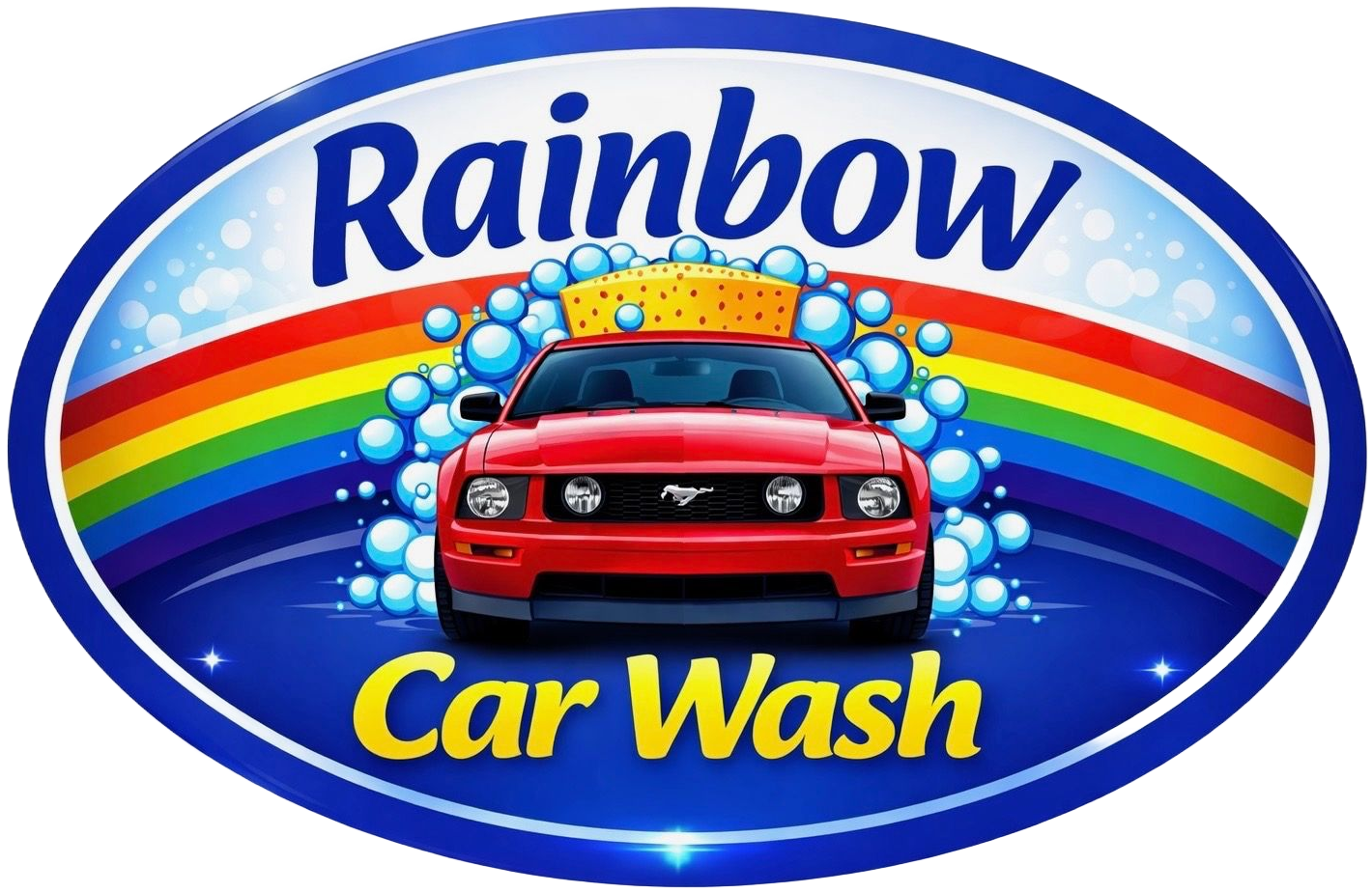 Rainbow Car Wash-Logo