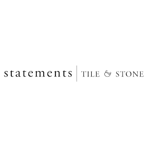 Statements | Tile & Stone logo on a white background