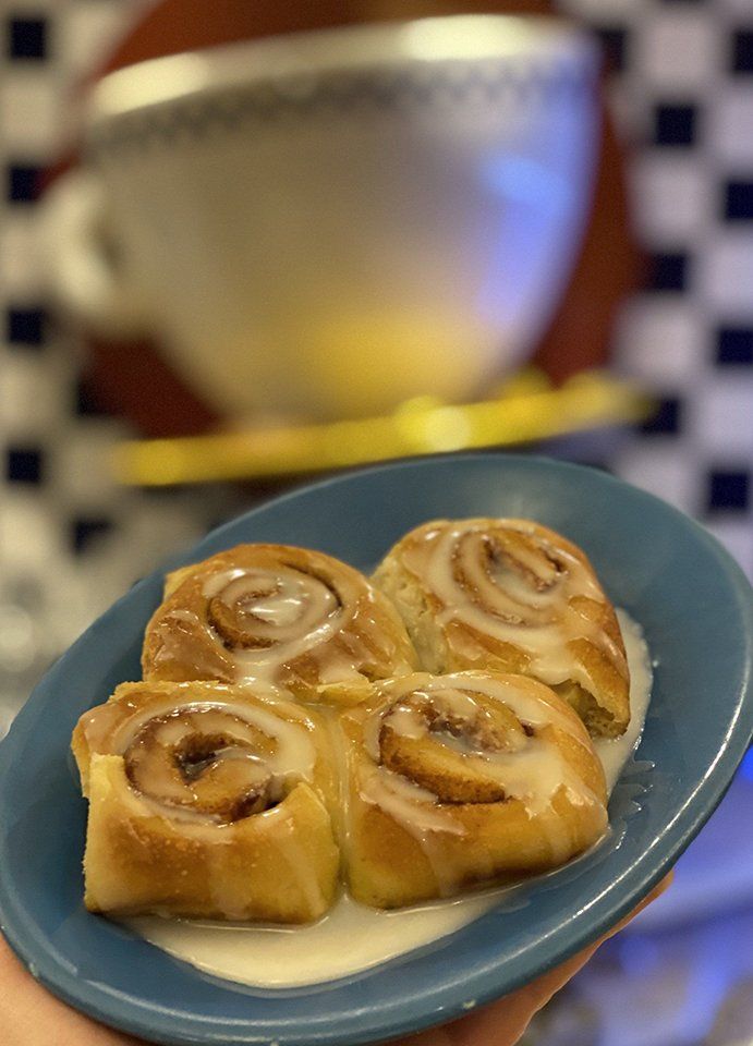 Delicious cinnamon rolls