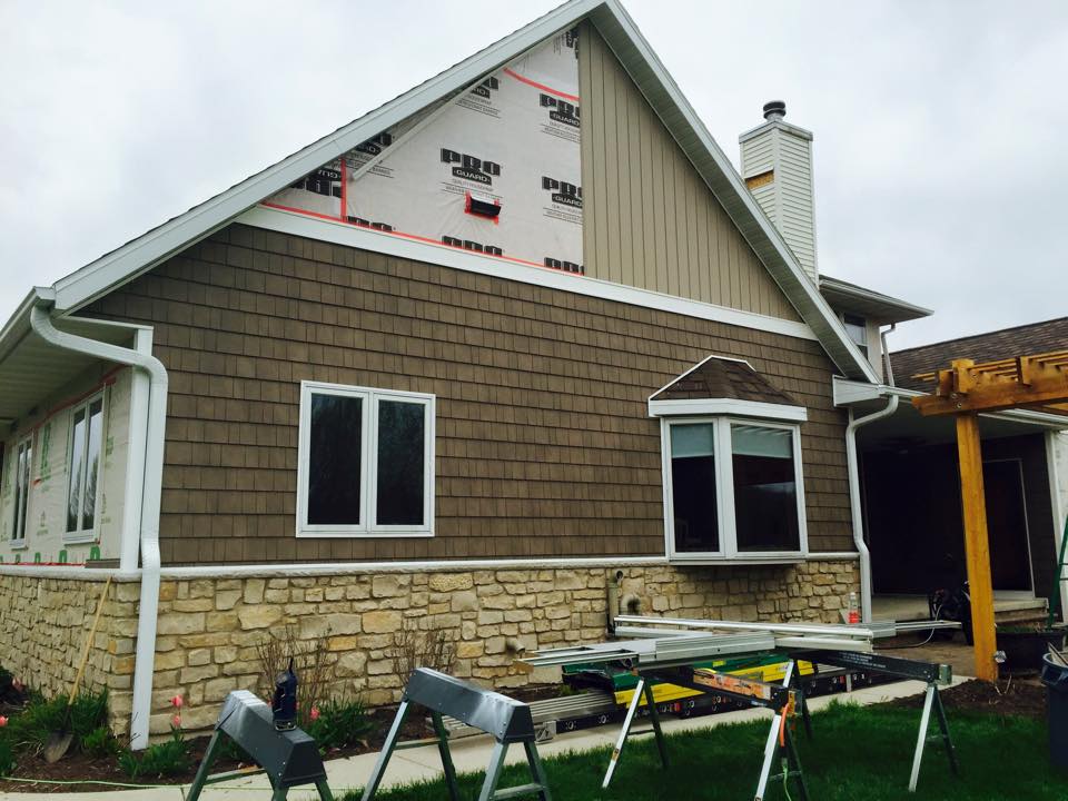 Siding installation