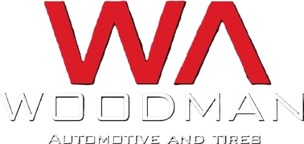 Woodman Automotive & Tires Logo