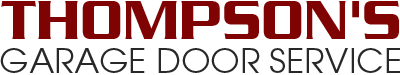 Thompson's Garage Door Service logo