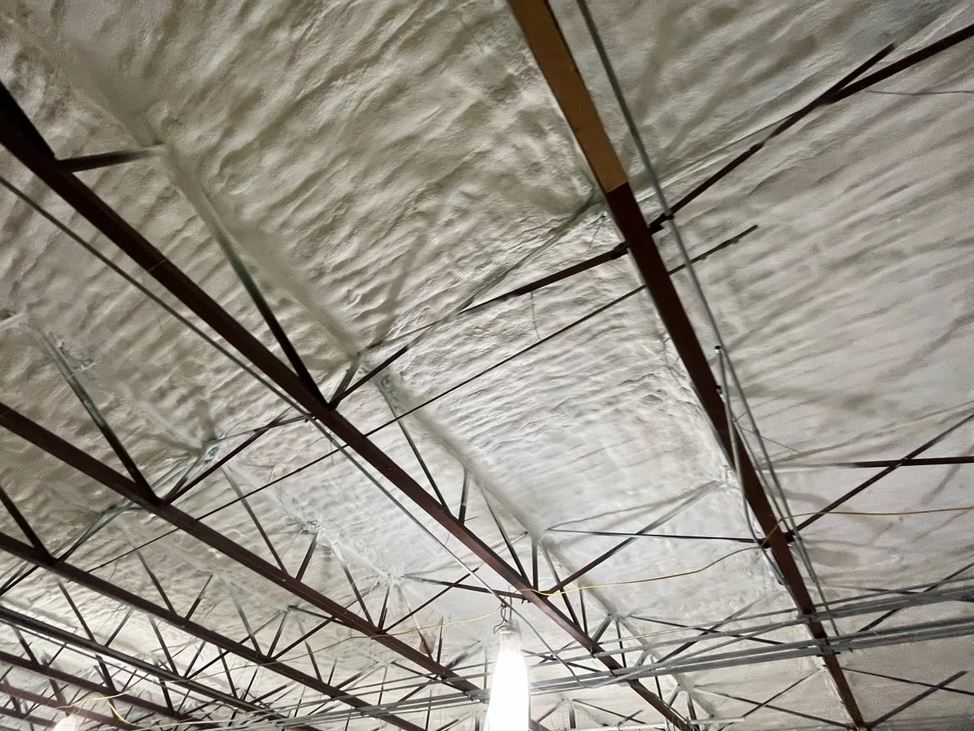 Fire protection coating installation