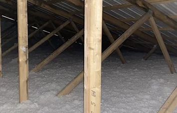 Common barn attic insulation