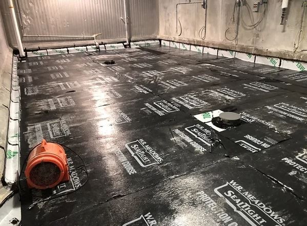 Past commercial waterproofing projects