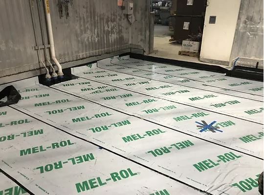 Past commercial waterproofing projects