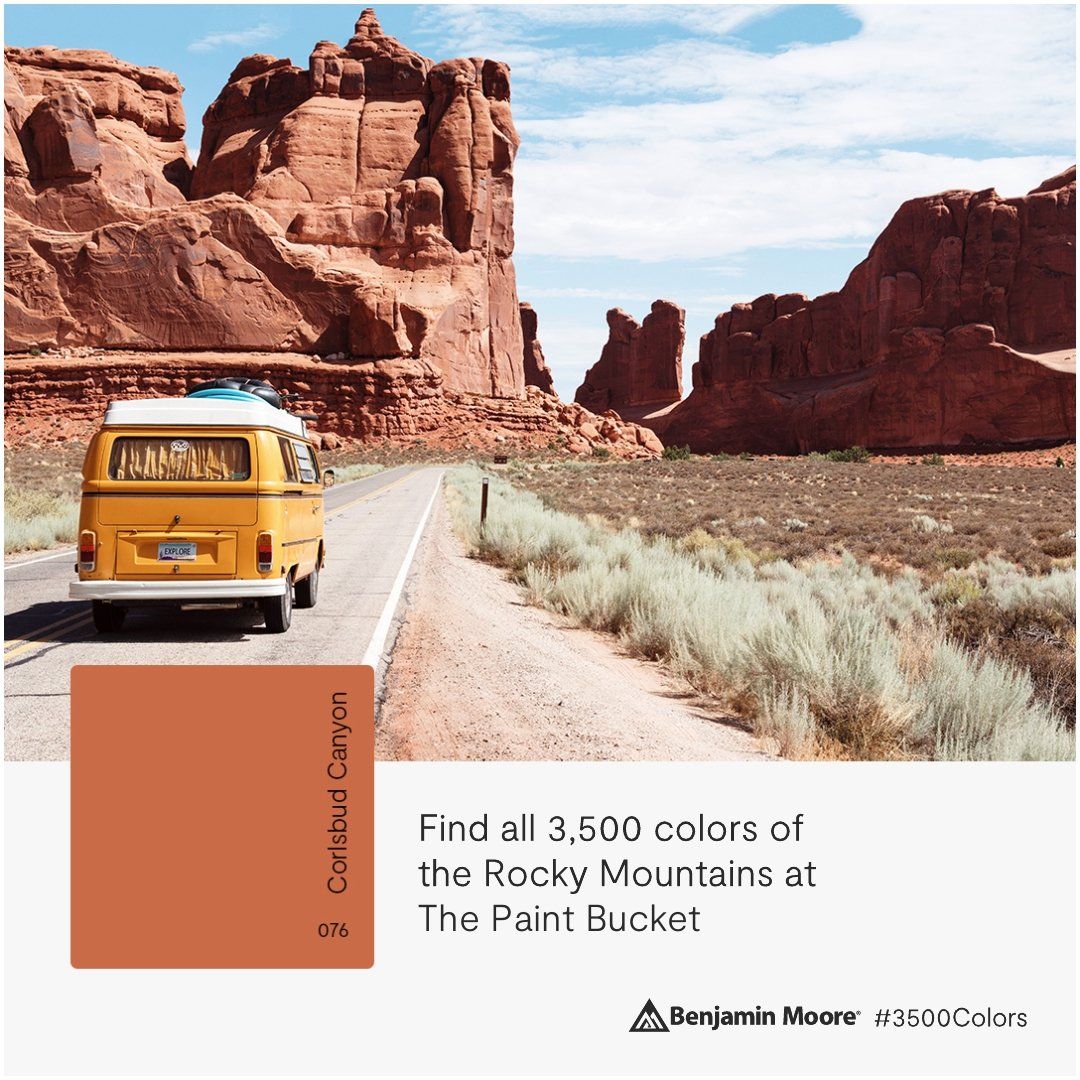 3,500 colors of the Rocky Mountains at The Paint Bucket Corlsbud Canyon # 076