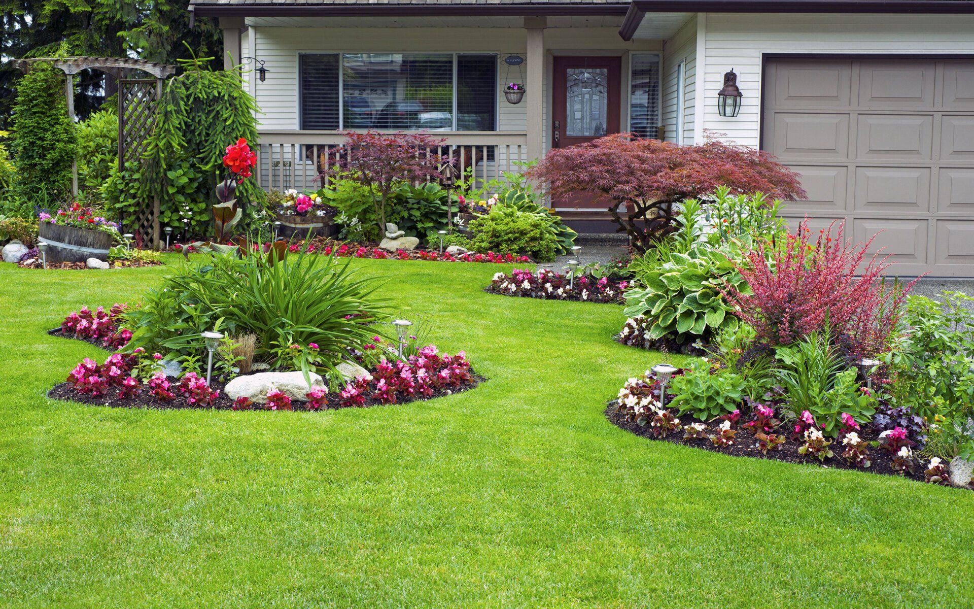 beautiful lawn