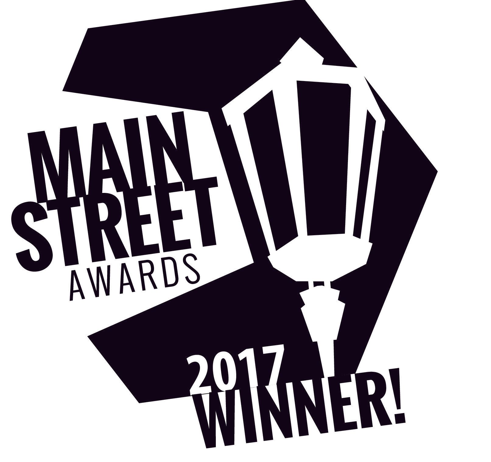 Main Streaet Awards 2017 Winner