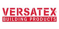 VERSATEX Building Products logo in red text on a white background