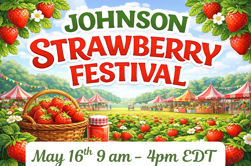 Johnson Strawberry Festival flyer