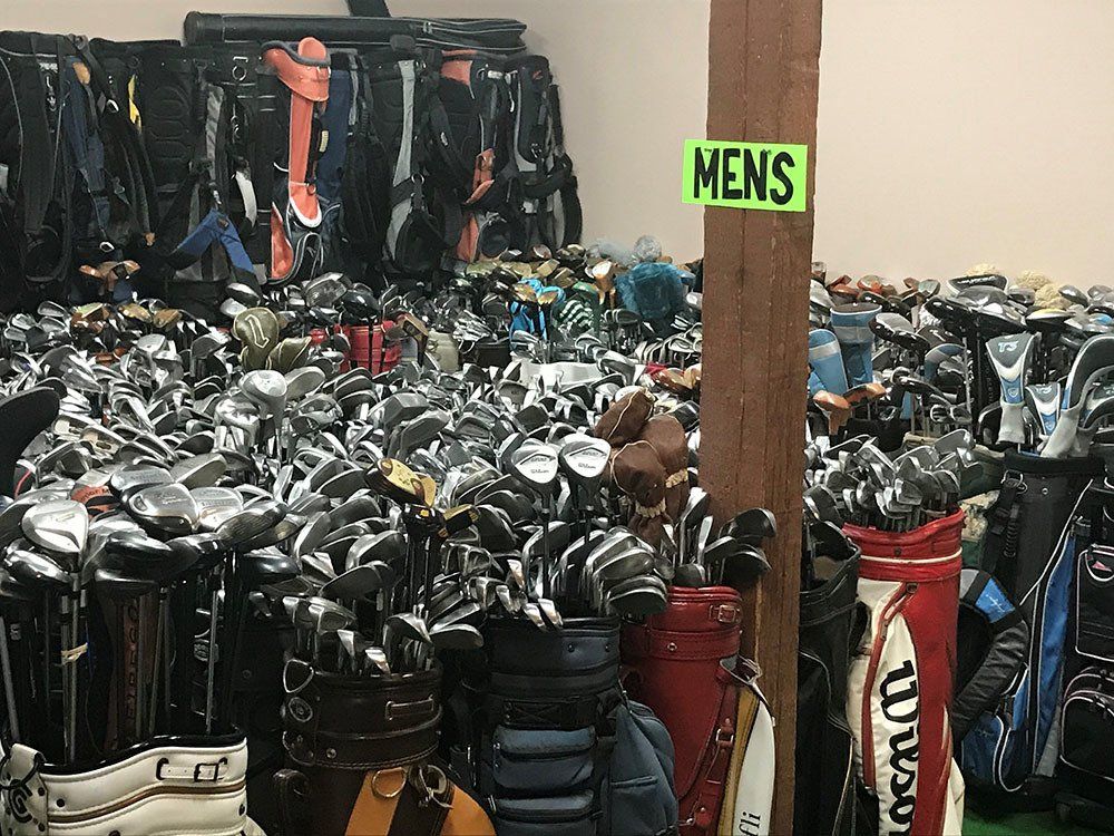 golf clubs on for sale