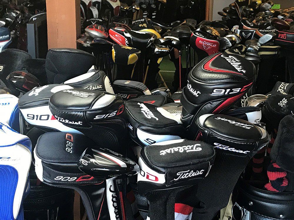 golf clubs on for sale