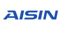 AISIN logo in blue on a white background