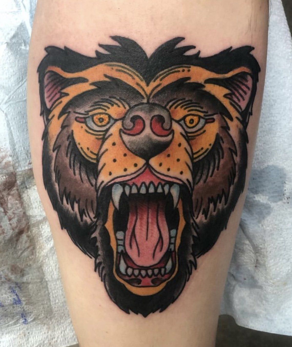 tattoo tiger roar