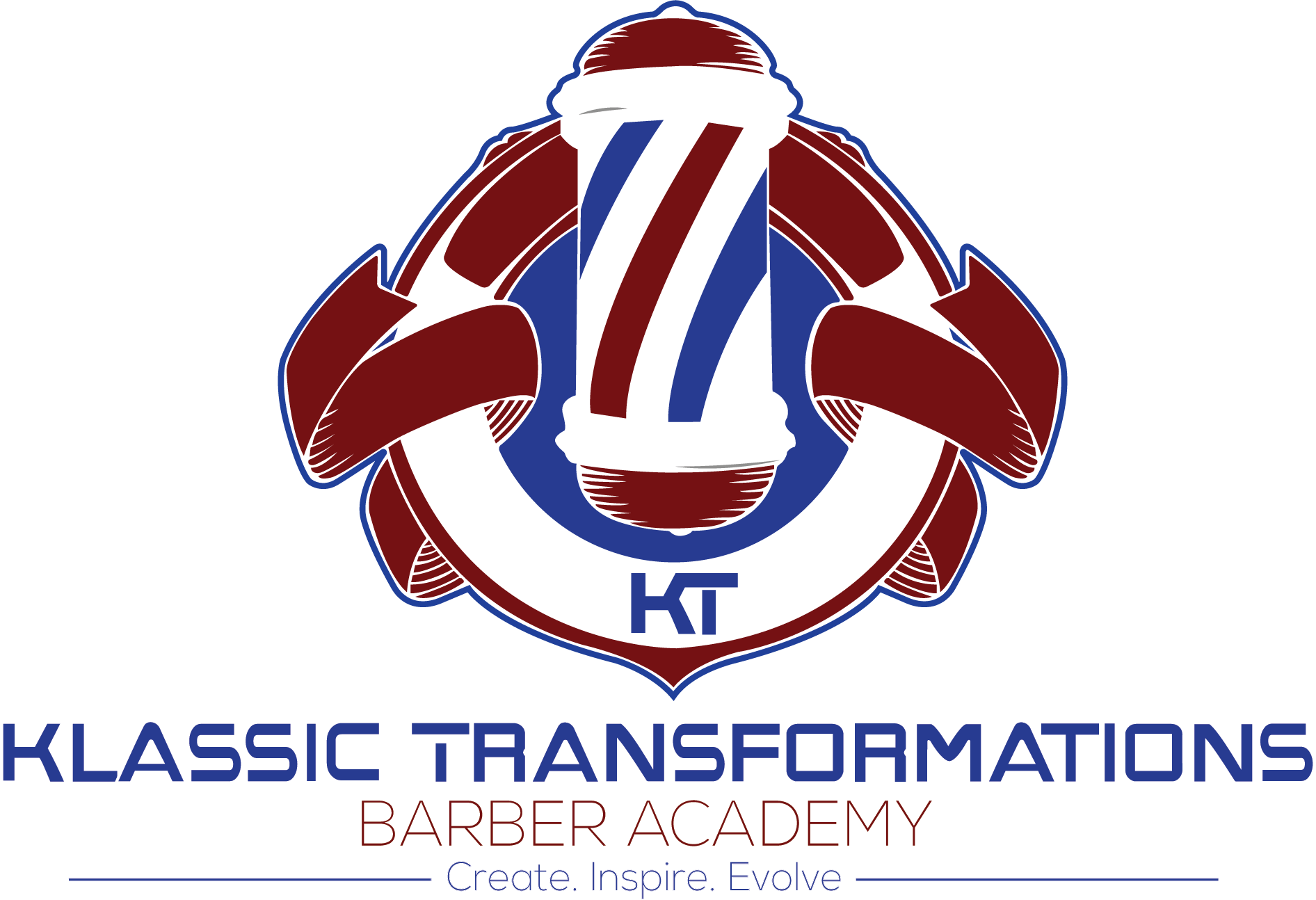 Klassic Transformations Barber Academy logo