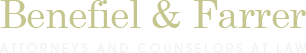 Benefiel & Farrer Attorneys and Counselors at Law logo