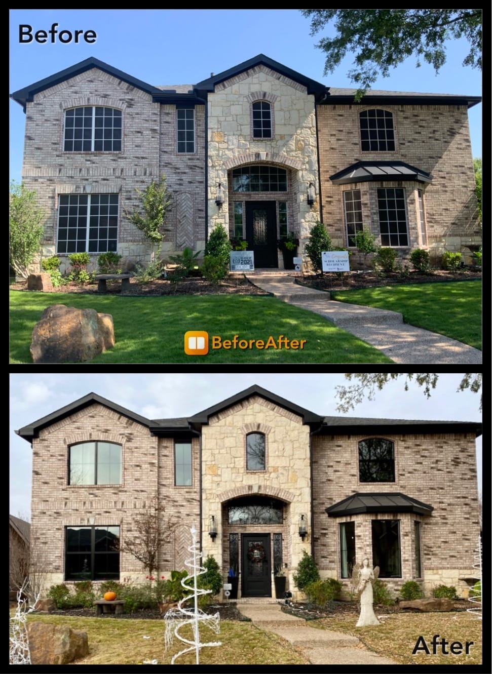 House Before & After