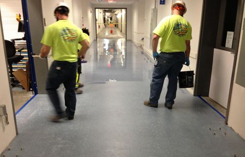 Epoxy flooring