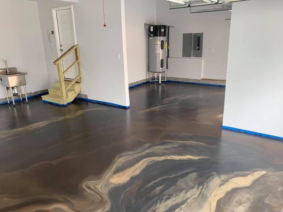 Epoxy flooring