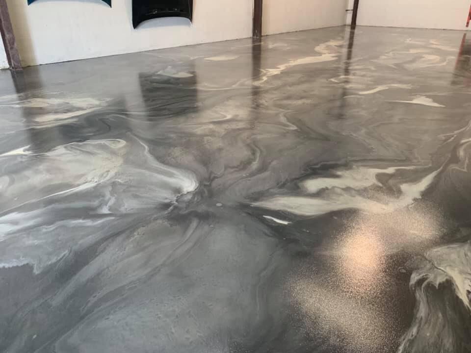 Epoxy flooring