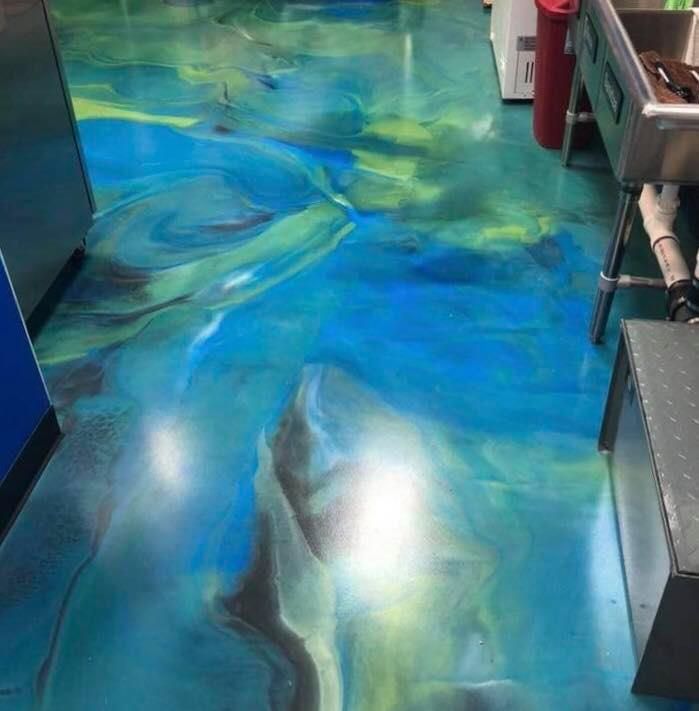 Epoxy flooring