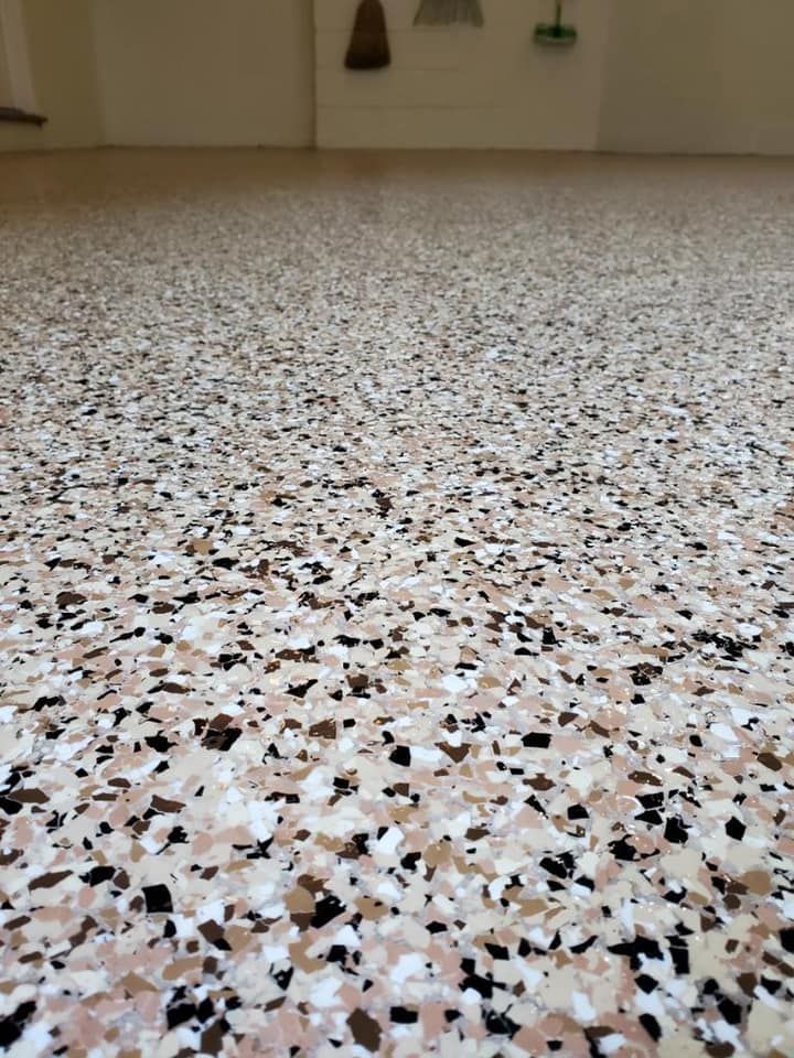 Garage epoxy flooring