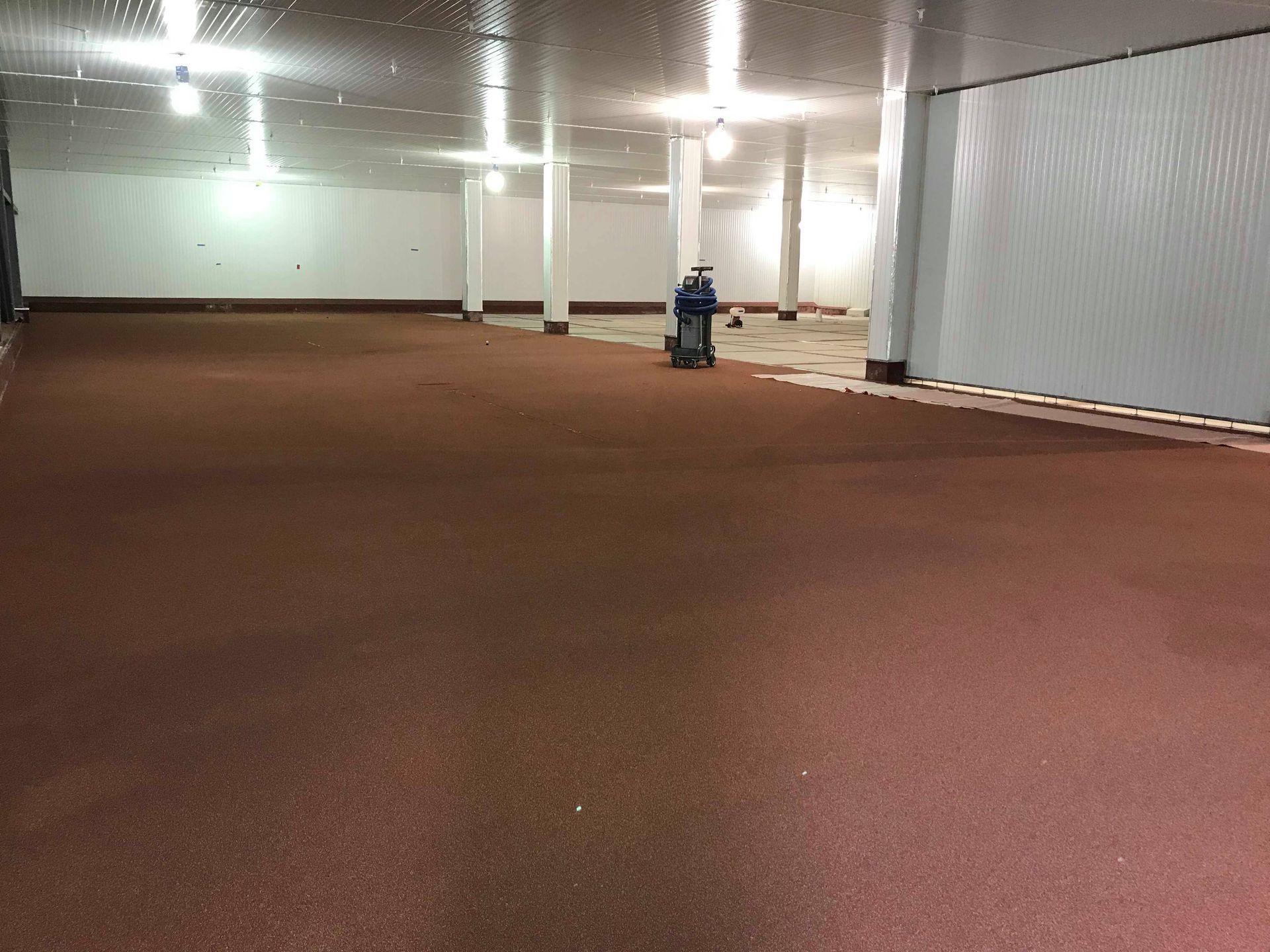 Epoxy mortar flooring