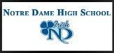 Notre Dame High School logo