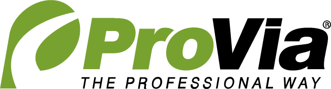 ProVia logo in green and black with the tagline “The Professional Way”