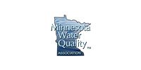 The minnesota water quality association logo is shown on a white background.