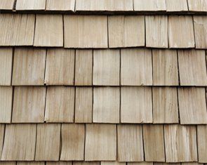 Cedar shakes roof