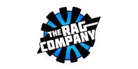 The Rag Company logo featuring stylized text and a gear-like design in black and blue.