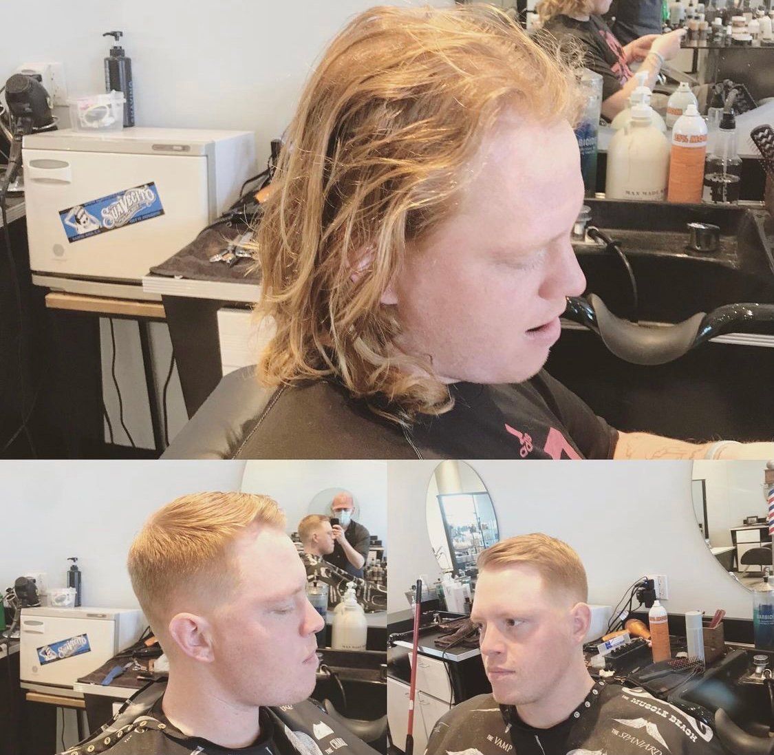 Men's haircut